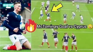 Scott McTominay Goal vs Cyprus 🔥| Scotland vs Cyprus | Euro 2024 Qualifiers
