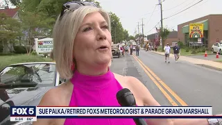 FOX 5 DC legend Sue Palka leads Gaithersburg's Labor Day Parade