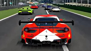 Gran Turismo Sport - Gameplay Ferrari 458 Italia GT3 @ Monza [1080p 60fps]