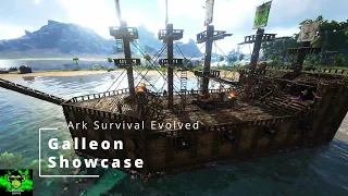 Ark Survival Evolved: Galleon Build Showcase