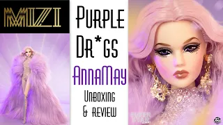 MIZI DOLL SUPERSTAR PURPLE DR*GS ANNAMAY 👑 EDMOND'S COLLECTIBLE WORLD 🌎:  UNBOXING & REVIEW JHD TOYS