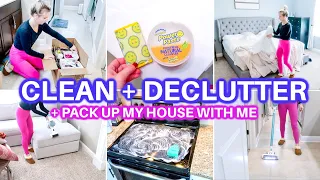 😰 CLEAN WITH ME + DECLUTTER + PACKING | CLEANING MOTIVATION | MINIMALISM| HOMEMAKING|JAMIE'S JOURNEY