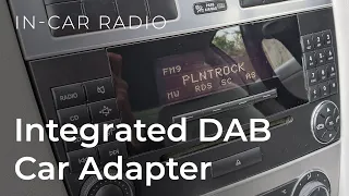 Add in-car DAB with an integrated adapter