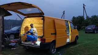 Строим дом на колёсах. Автодом Volkswagen T4