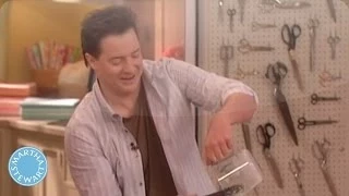 Brendan Fraser Makes Homemade Watercolor Paint - Martha Stewart