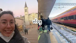 vlog in Italian: una gita in Umbria, a Spoleto (sub)