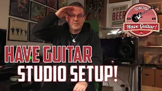 Home studio setup - Have Guitar!