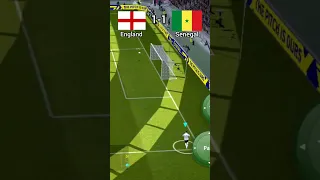 England vs Senegal | FIFA World Cup Round of 16 | efootball 23 mobile #short