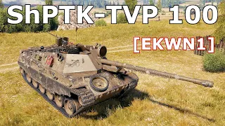 World of Tanks ShPTK-TVP 100 - 9 Kills 9,5K Damage | NEW WORLD RECORD !