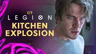 David Explodes His Kitchen - Scene | Legion | FX