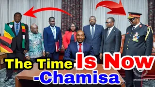 "The Time is Now"  says Chamisa. Congratulations 🎉🎉 Zimbabweans