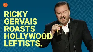 Ricky Gervais Roasts Hollywood Leftists | Short Clips