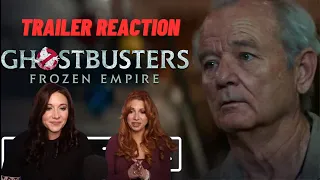 Ghostbusters Frozen Empire Teaser Trailer Reaction!!