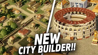 NEW Roman City Builder!! - Citadelum - Management Base Builder