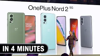 OnePlus Nord 2 launch event in 4 minutes