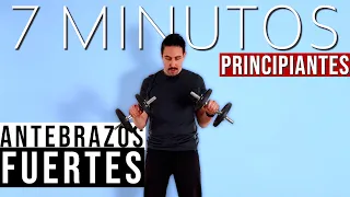 Entrenamiento de ANTEBRAZOS en Casa con Mancuernas