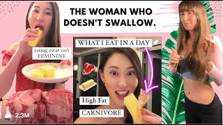 The biggest fraud on Instagram - "Steak and butter Gal" What I eat as a Carnivore