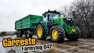 Die ersten Gärreste 2022 | ab zur Biogasanlage🚜 - Farmvlog 042