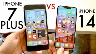 iPhone 14 Vs iPhone 7 Plus! (Comparison) (Review)