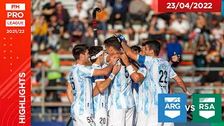 FIH Hockey Pro League Season 3 - Argentina vs South Africa (Men), Game 1 highlights