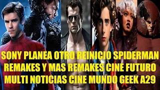 SONY PLANEA OTRO REINICIO DE SPIDER-MAN, REMAKES Y MAS REMAKES CINE DEL FUTURO, MULTI NOTICIAS A29