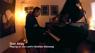 Don Airey playing Chopin on Jon Lord's Grotrian Steinweg - 09NOV17