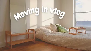 Moving vlog #2| Moving in, cleaning and organizing our apartment| Apartment series ep.2