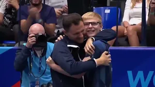 La balle de match et l'émotion du Montpelliérain Félix Lebrun en finale des Jeux européens