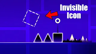 Geometry Dash with INVISIBLE ICONS
