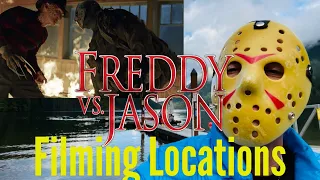 Freddy Vs Jason Filming Locations Then & Now | 2003 Friday the 13th Nightmare on Elm Street Mashup