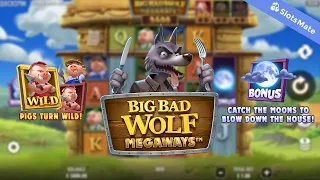 Big Bad Wolf Megaways Slot by Quickspin Gameplay (Desktop View)