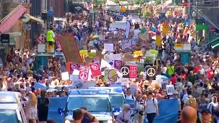 Mass Protests Meet Trump-Putin Summit in Helsinki over Human Rights, Free Speech, Climate Action