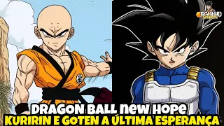 CONHEÇA A HISTÓRIA DE DRAGON BALL NEW HOPE! O MUNDO ONDE KURIRIN TREINA GOTEN PARA DERROTAR O CELL