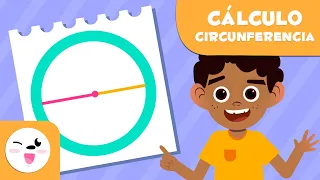 Cálculo de la longitud de la circunferencia - Cálculo para niños