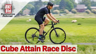 Rennrad unter 1000 Euro im Test: Cube Attain Race Disc