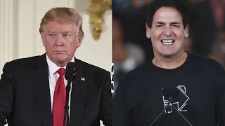 A brief history of Trump and Cuban's rivalry