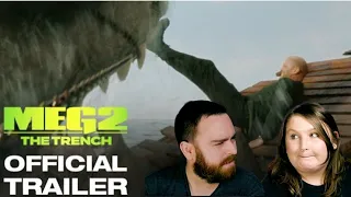 The Meg 2: The Trench (2023) Official Trailer Reaction! #trailerreaction #meg2 #reaction