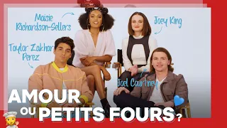 ON A TESTÉ LE FRANÇAIS des acteurs de Kissing Booth 2 | Amour ou Petits Fours | Netflix France