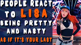 People react to LISA's Rap in As If It's Your Last - BLACKPINK