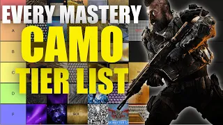 Every COD Mastery Camo Ranked!