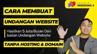 Cara Membuat Undangan Website Tanpa Hosting dan Domain - Tutorial Levidio Wedding 3