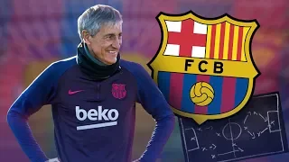 Quique Setién | Barcelona Coach Tactical Analysis