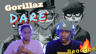 First time hearing Gorillaz "DARE" Reaction | Asia and BJ