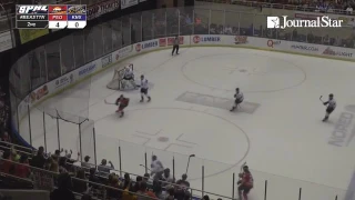 VIDEO: Highlights from Peoria Rivermen 5-1 win in Game 2 of SPHL Quarterfinals over Knoxville to swe