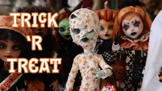 Trick R Treat 2023 | Vintage Gothic Custom OOAK Halloween Monster High Doll Repaint | The Mummy |