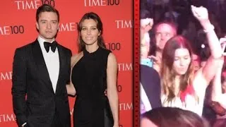 Jessica Biel Shows Off Her Dance Moves at Justin Timberlake Concert