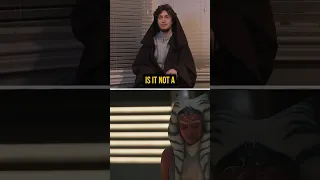 Obi Wan reacts to Hologram anakin in Ahsoka