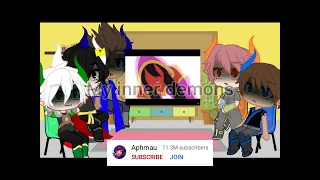 My Inner demons React to Aphmau￼