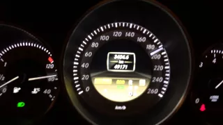 CLS 500 biturbo   120-260 topspeed