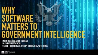 CHM Live | Why Software Matters to Government Intelligence